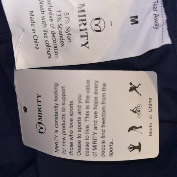 Classic Blue Elastic Waist Capris - Picture 7 of 8